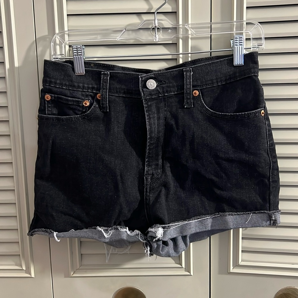 Levi High Rise Shorts